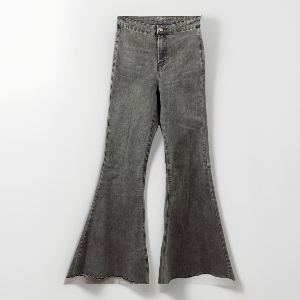 143 Story by Lineup Super Flare Bell Bottom Jeans Women‎ Sz S Band Festival Boho